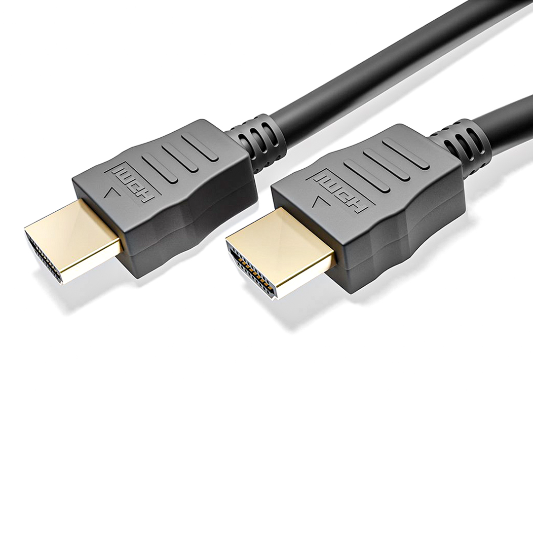 HDMI High Speed 2.0 LC Cable With Ethernet 1m Type A/A By Goobay
